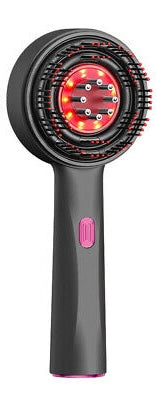 Brosse de Massage Capillaire à Lumière Rouge